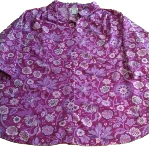 Chelsea Studio Buttoned Sz.4X Blouse Shirt Tunic Style - Picture 2 of 7